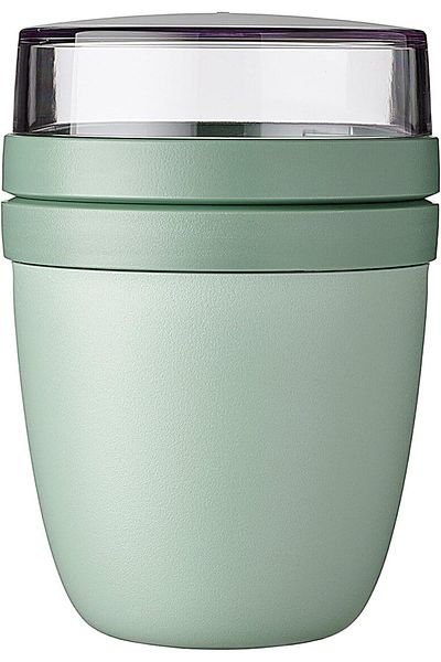 STOREMAX Sellbuystore - Ellipse Lunch Box, Practical Muesli Cup, Yogurt Cup, to Go Cup, Der