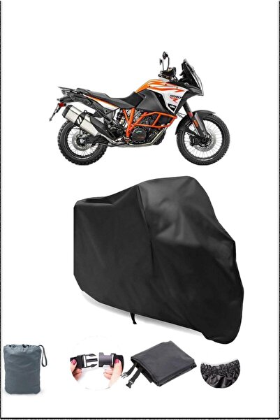 Breen غطاء دراجة نارية أسود KTM 1290 Super Adventure R مقاوم للماء ومتين