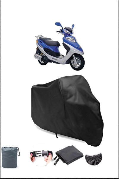 Breen غطاء دراجة نارية أسود من كوني تريكس 150 مقاوم للماء