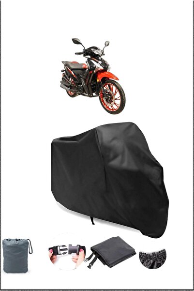 Breen Black Arora Smart 50 X Waterproof Durable Motorcycle Cover