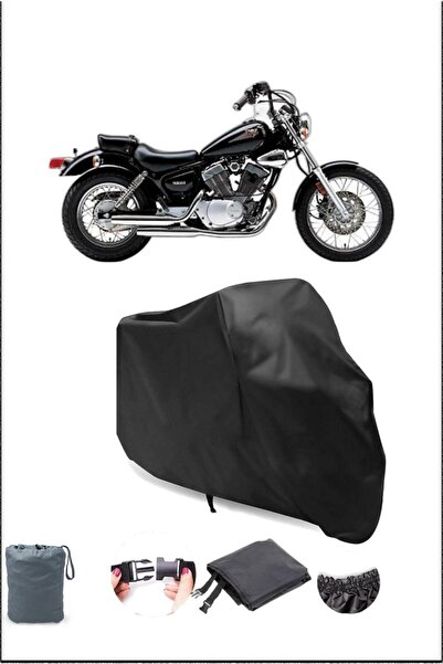 Breen قفل أسود لدراجة نارية Yamaha Virago Xv 535 متوافق مع القماش المشمع، آمن...