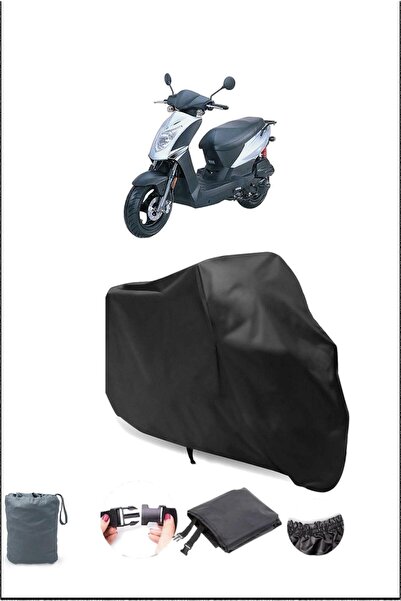 Breen Black Kymco Agility 125 Waterproof Durable Motorcycle Cover