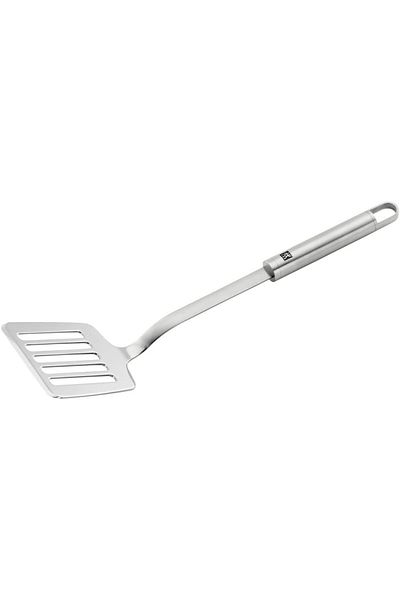 STOREMAX Bystoreby Pro Frying Spatula, 35 Cm, Metallic Gray, 18/10 Stainless Steel Newdesing 646268