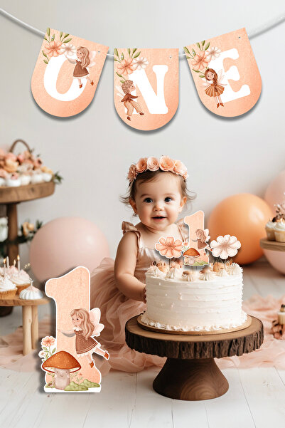 Niksy Design Set de mini ornamente pentru petrecere tematică Forest Fairies C...