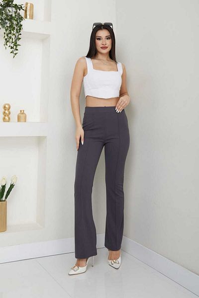 Santra Trend Spanish Leg Waist and Leg Area Gathering Leggings Pants