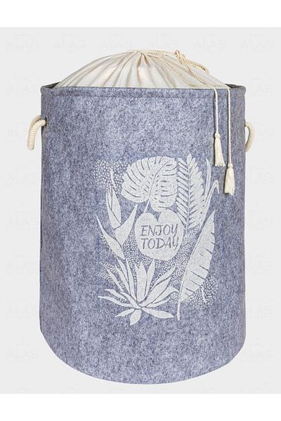 STOREMAX Felt Fabric Multi-Purpose Bag Laundry Basket (Gray) Star Buy Bz 1087243