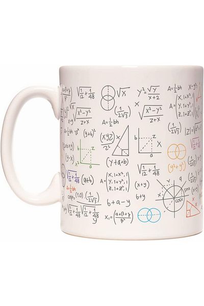 STOREMAX Ntwork Fox Store Mathematical Process Formula Design Mug Cup Art 1087243