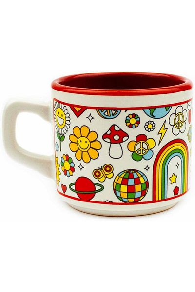 STOREMAX Ntwork Design Venus Mug with Spiral Design with Cicili - Gift Ceramic Mug Art 1087243