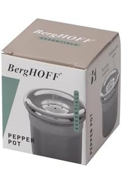 STOREMAX Stainless Steel Salt Shaker, Metal 5X5X6 cm New Designs Shop 1092444