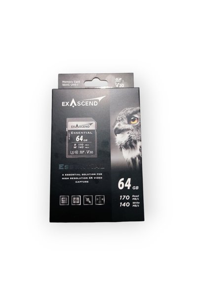 exascend 64 GB SD CARD