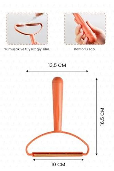 STOREMAX Aren Feather Collection Brush - Orange Star Buy
