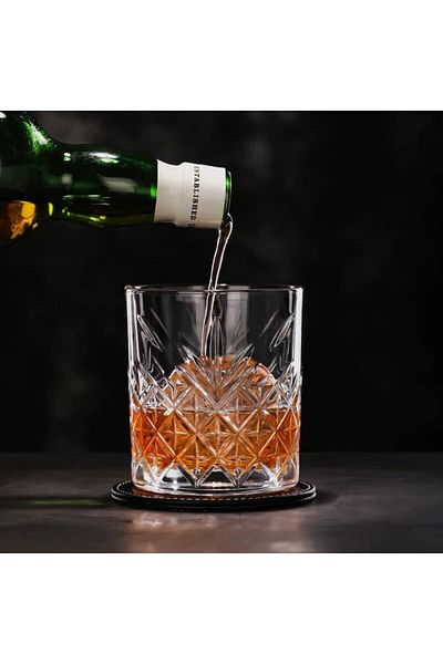 STOREMAX Ntwork 330 Cc Paris Series Large Goblet Whiskey Glass New Year Christmas Gift Art 1087243