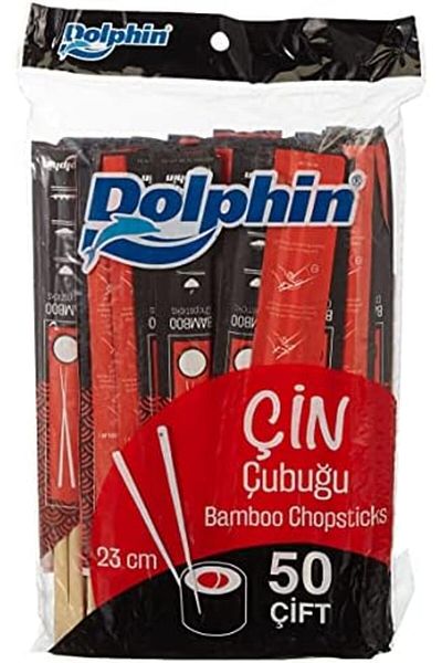 STOREMAX Sellbuystore at Market Dolphin Chinese Food Chopsticks-Chopsticks 23cm 50 Pairs 1053513