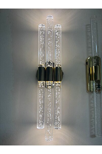 BACKHOME Bubbletrio Şık Ve Zarif Modern Led Duvar Aplik 51 Cm Rgb Elektrikli Kumandalı