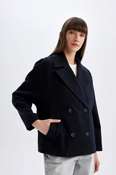 DeFacto Kadın Mont D3997ax/nv251 Navy