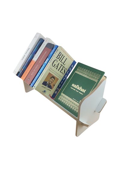 1000Nar رف كتب سطح المكتب / منظم سطح المكتب / رف كتب محمول / رف كتب مكتبي / 45 سم × 14.5 سم × 21 سم