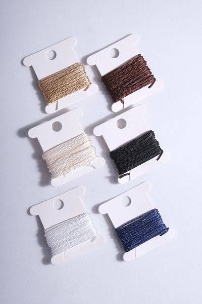 Eskişehir hobi sanat 1Mm 1Meter 6Colors Σχοινί αλεξίπτωτου (ΣΥΝΟΛΟ 6 ΜΕΤΡΑ) Μακραμέ Βραχιόλι Κολιέ Κοσμήματα Σχέδιο Πλεξούδα Μαλλιών