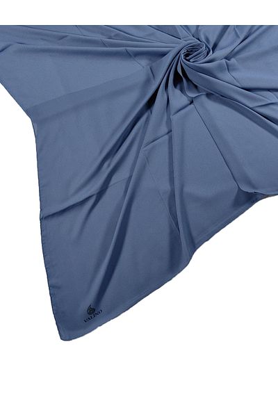 mim eşarp Μαντίλι Queen Crepe μονόχρωμο - Αιγυπτιακό, 110x110 εκ