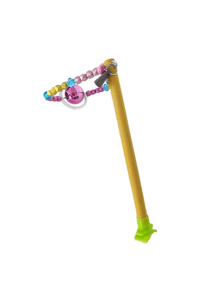 doremodam Lisinya205 Yellow Bird Toy - 10 Cm-16 Cm, Perch and Spinner Ball - 425708 -1453