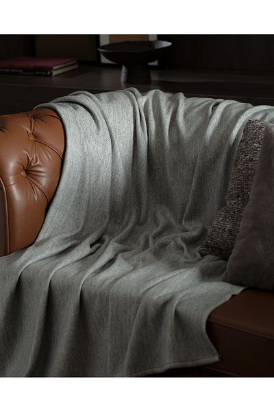Madame Coco Perigny Indigo Tv Blanket