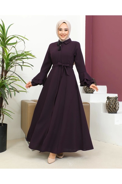 Nevayla Moda Μούρι Valon μανίκια Ferace