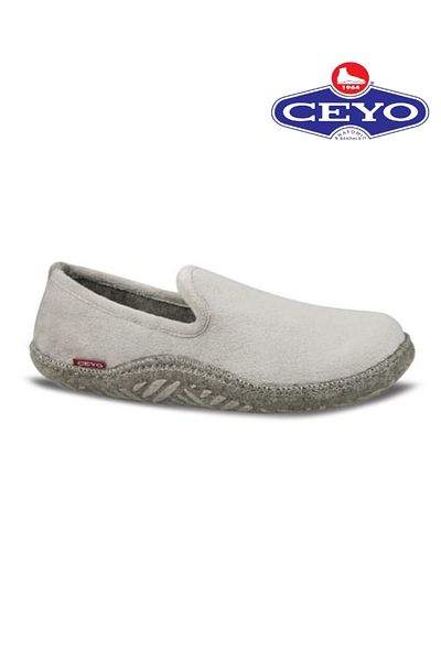 Ceyo Anatomical Women's Home Shoes - Non-Slip Sole, Natural Felt, Puffi-Z35 (35-41)