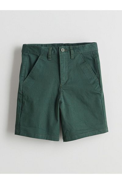 LC Waikiki New Season Boys' Shorts with Adjustable Elastic Waist - S5M685Z4