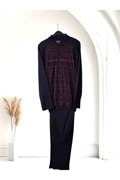 Dika Cotton Long Sleeve Men's Pajama Set