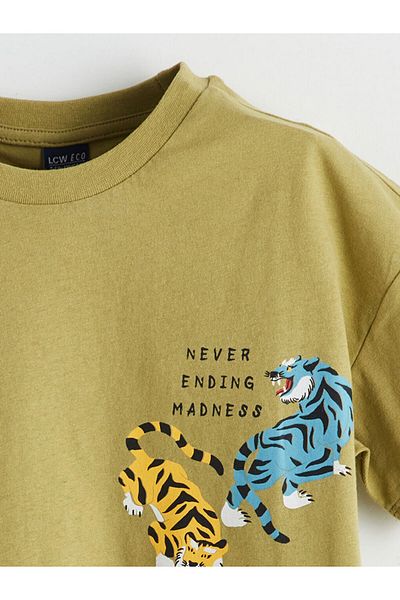 LC Waikiki Crew Neck Boy's T-Shirt