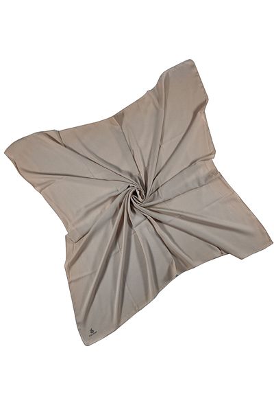 mim eşarp Μαντίλι Queen Crepe μονόχρωμο 110x110 cm - Αιγυπτιακά κασκόλ