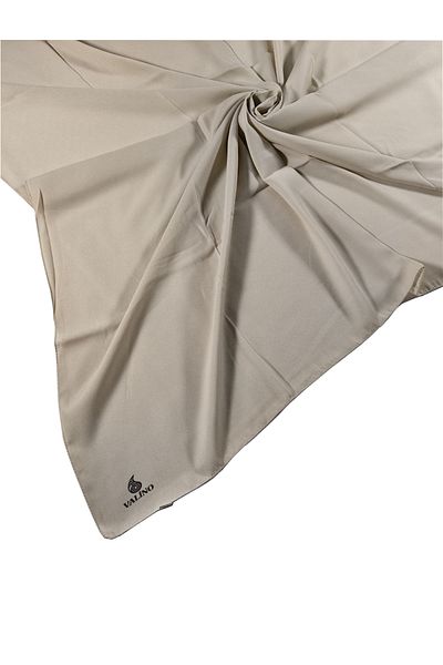 mim eşarp Μαντίλι Queen Crepe μονόχρωμο - Αιγυπτιακό, 110x110 εκ