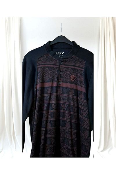 Dika Cotton Long Sleeve Men's Pajama Set