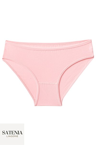 SATENIA LINGERIE ChiloČi de bikini de zi cu zi din bumbac Lycra pentru femei, pachet de 5