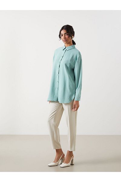 LC Waikiki New Season Oversize Women's Shirt Tunic - S5Go21Z8