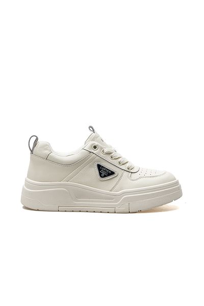 Lufian Jennifer Women's Sneakers - Casual White Sneakers, Model 122230018 Z