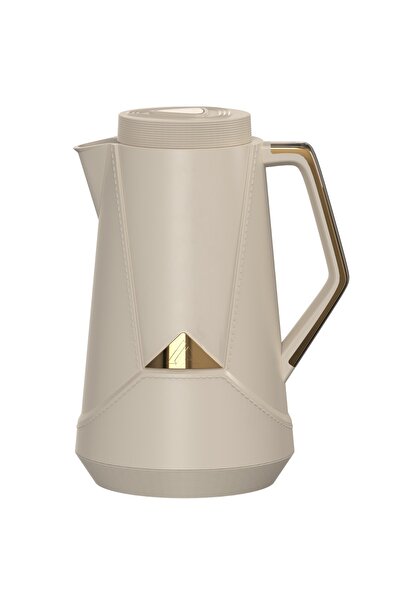 AVCI HOME MAKER قارورة مفرغة من الهواء سعة 1.0 لتر - لون بيج