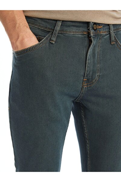LC Waikiki Lcw Jeans Yeşil 760 Skinny Fit Erkek Jean Pantolon
