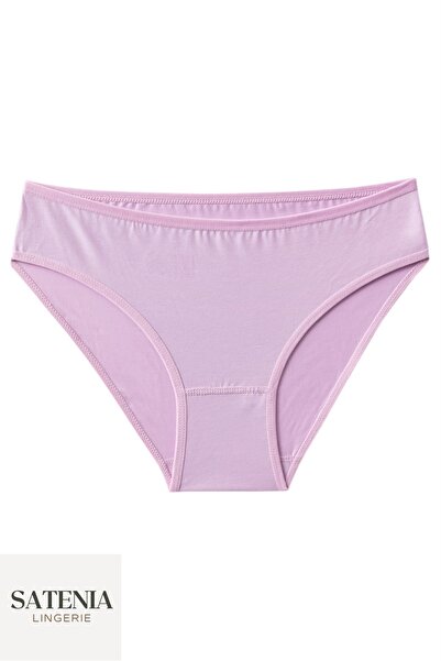 SATENIA LINGERIE ChiloČi de bikini de zi cu zi din bumbac Lycra pentru femei, pachet de 5