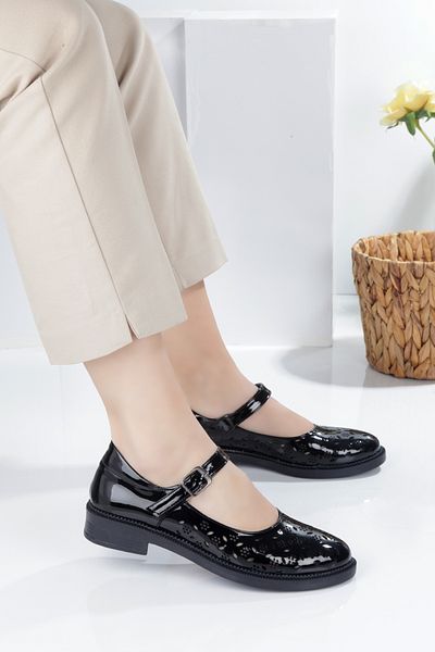 EYLÜLDEN MODA SHOES Септемврийски модни обувки Дамски мокасини Перфорирани балерини