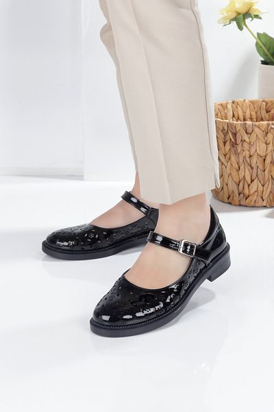 EYLÜLDEN MODA SHOES Септемврийски модни обувки Дамски мокасини Перфорирани балерини