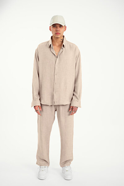 İMVAGO Σετ πουκάμισο Oversize και φαρδύ παντελόνι