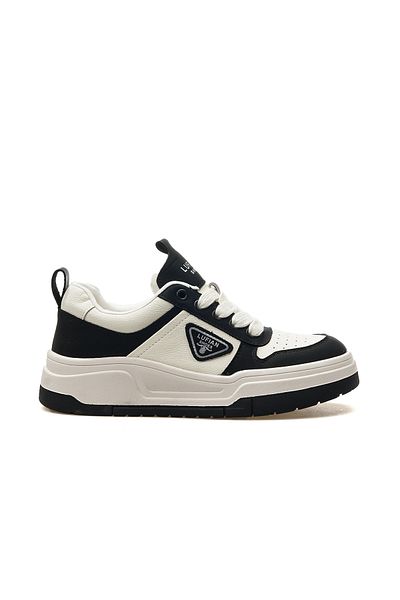Lufian Pantofi de damă Jennifer - Pantofi sport negri casual 25 ani 122230018   Z