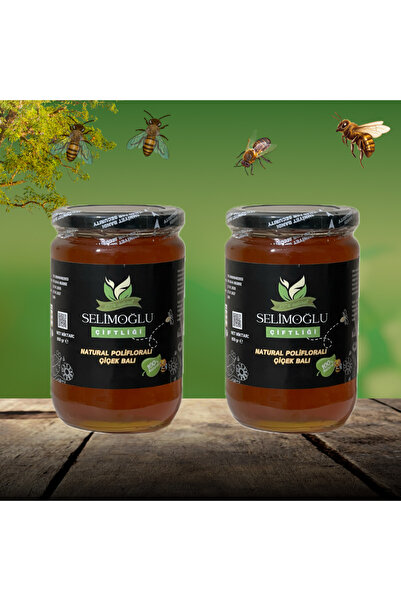 SELİMOĞLU ORGANİK SELİMOĞLU ÇİFTLİĞİ POLİFLORALI NATURAL %100 HAM 850 GR+850 ...