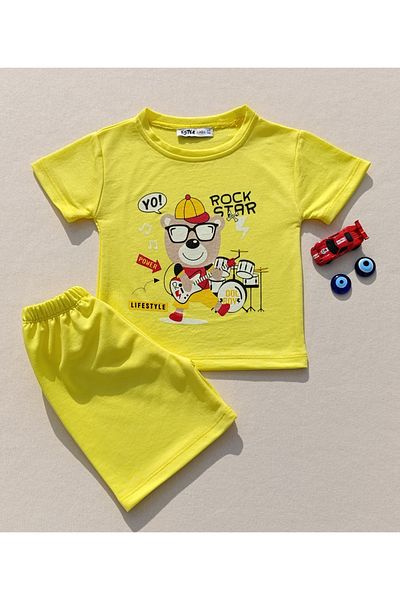 siyalife Boy's 2-Piece T-Shirt and Shorts Set