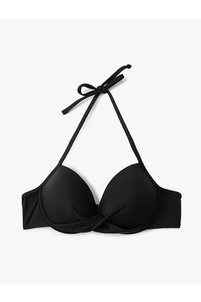 Koton Push Up Bikini Top Halter Neck