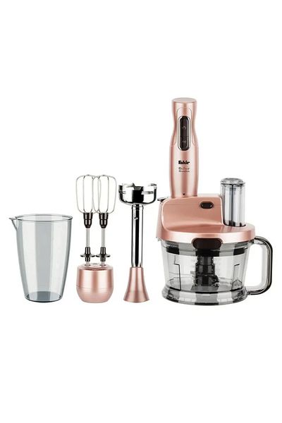 Fakir Domnul. Set blender Chef Quadro Set robot mixer trandafir 1000 Watt