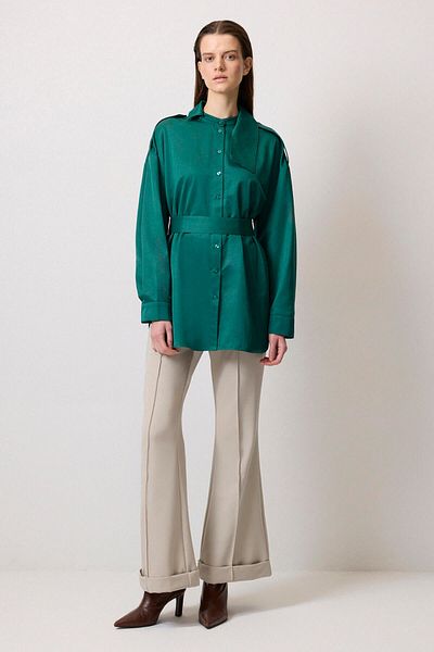 Touché Privé Relax Fit Shirt with Epaulettes