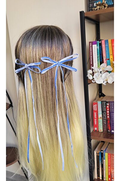 LO ADORO Кадифена стрічка-бантик для дівчаток - аксесуар для волосся до Дня з...