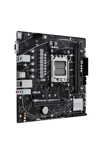 ASUS PRIME A620M-K AMD A620 AM5 DDR5 6400 mATX Motherboard