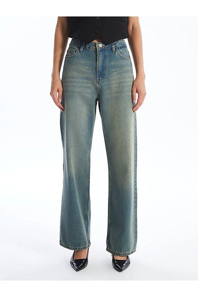 LC Waikiki Indigo Straight Fit Women's Jeans